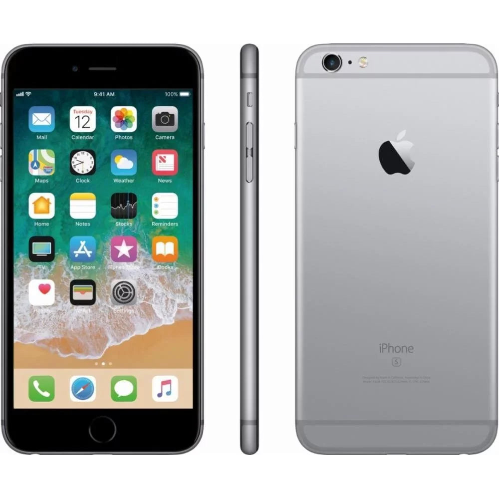 Restored Apple iPhone 6s Plus 16GB, Space Gray - & (Refurbished)