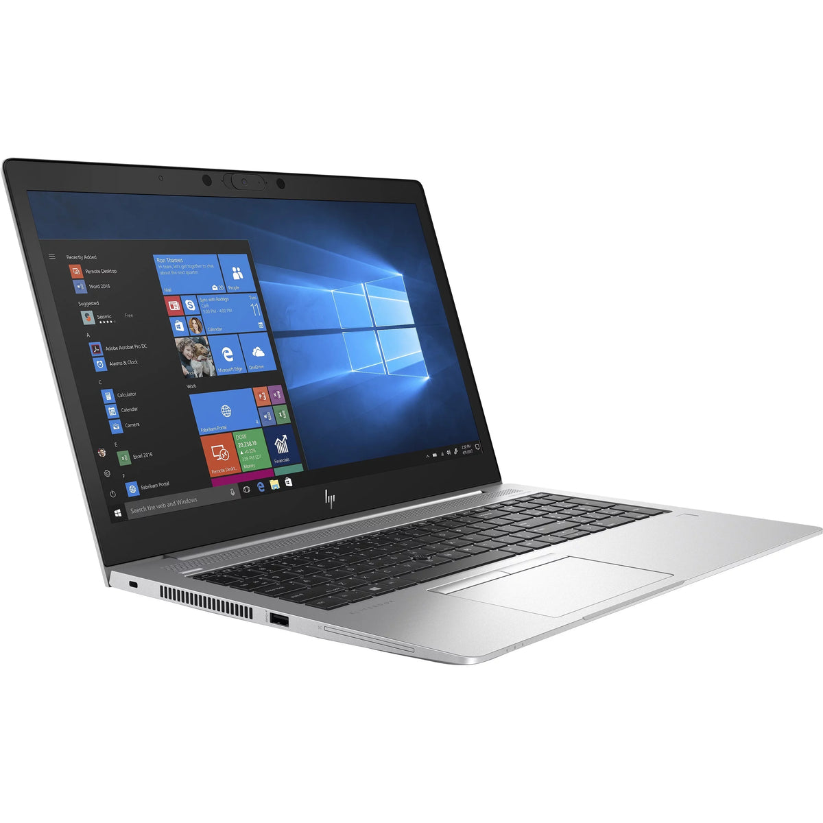 EliteBook 850  15.6" Touchscreen Notebook - Intel Core i5-8365U - 8GB  - 32GB Optane Memory - 256GB  - Intel  Graphics 620 - Windows 10 Pro - Silver