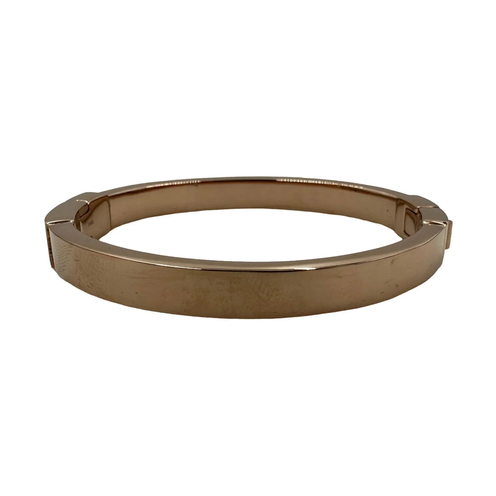 Michael Kors Gold-Tone Crystal Pave Astor Stud Bangle Bracelet -