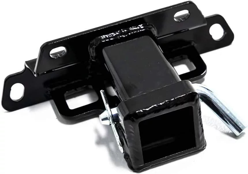 SuperATV Rear Receiver Hitch for 2020+ Kawasaki Teryx  1000|Includes Cotter Pin and Hitch Pin|Max Towing Capacity 1500 .|Fits Standard 2" Attachments|---02