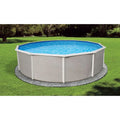 BlueWave Products     24' Round 52" Belize Steel Pool