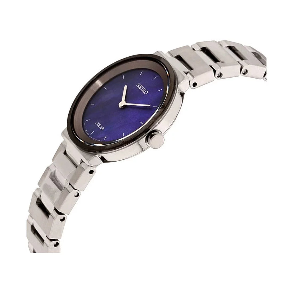 Seiko Women's ' Quartz Stainless Steel Dress Watch, Color:Silver-Toned (Model: )