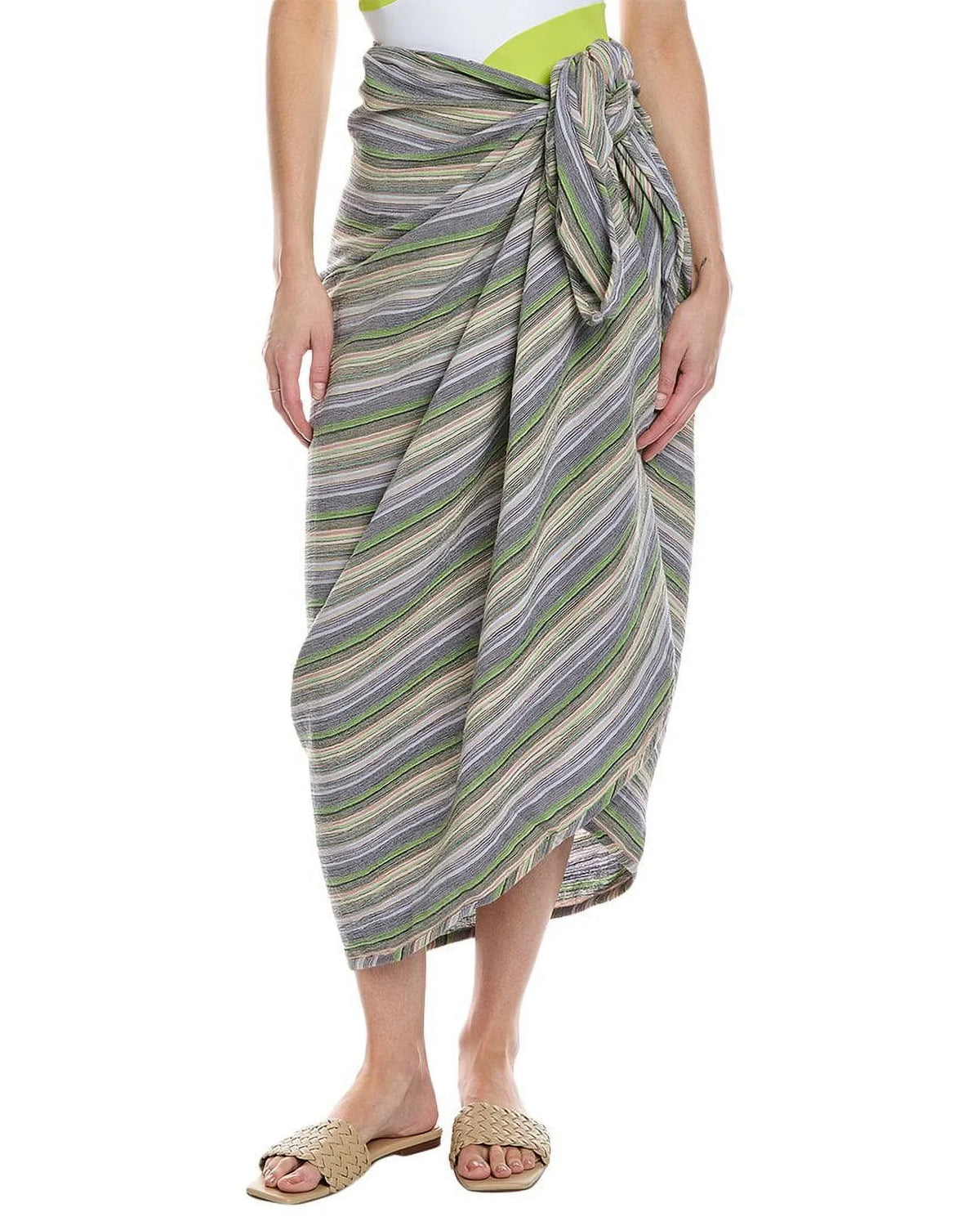 Mara Hoffman womens  Sarong Skirt, os, Purple