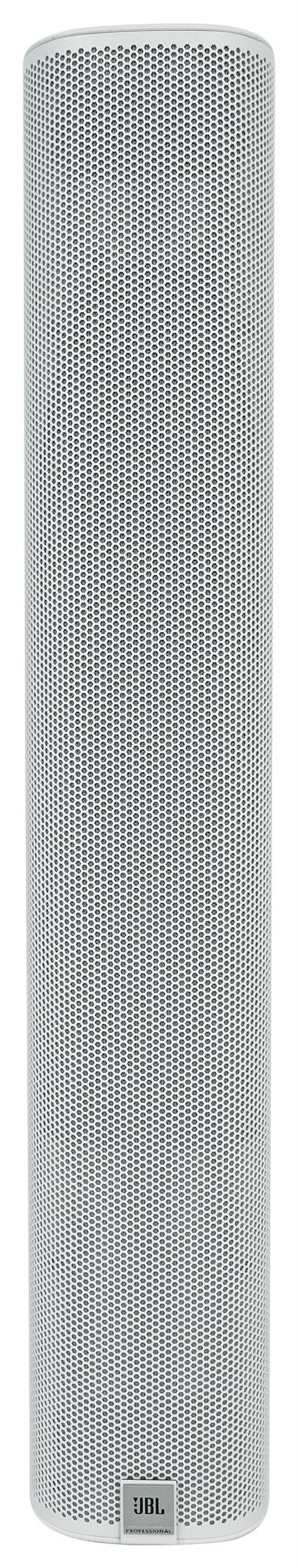 (8)  - 24" White 70V Commercial Column Wall Mount Array Speakers+Amp