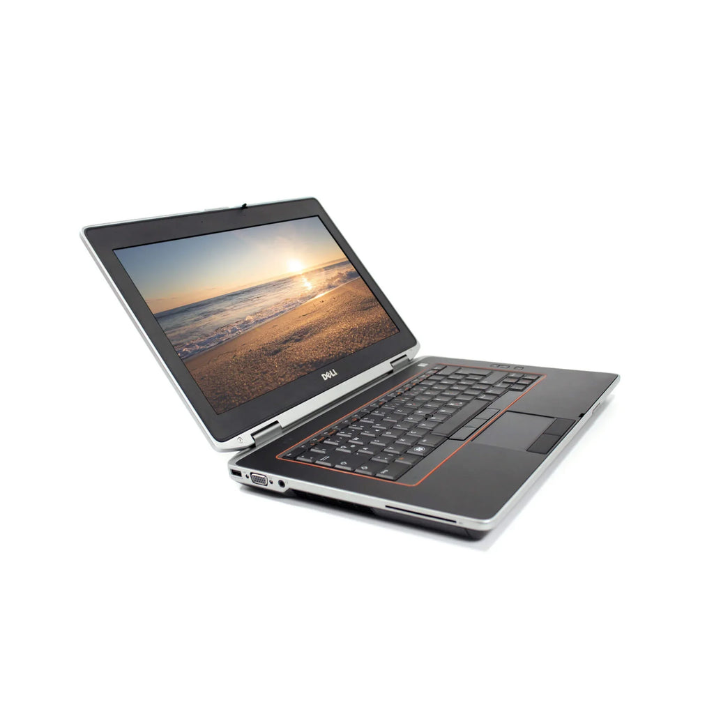 Used Dell Black Latitude  14''  Laptop Intel i5 Dual Core 2.5GHz 8GB  250GB  Intel  Graphics 3000 1366 x 768 Display Windows 10 Professional 64-Bit