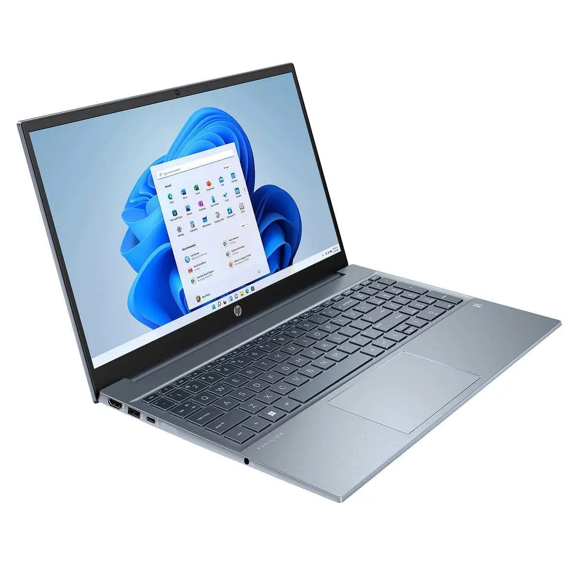 2021  Pavilion 15.6"  Business Laptop 11th Gen 4-Core Intel i7-1165G7 16GB  512GB NVMe  Intel Iris Xe Graphics  Webcam Bluetooth Backlit Keyboard Windows 10 Pro w/ Ontrend 32GB
