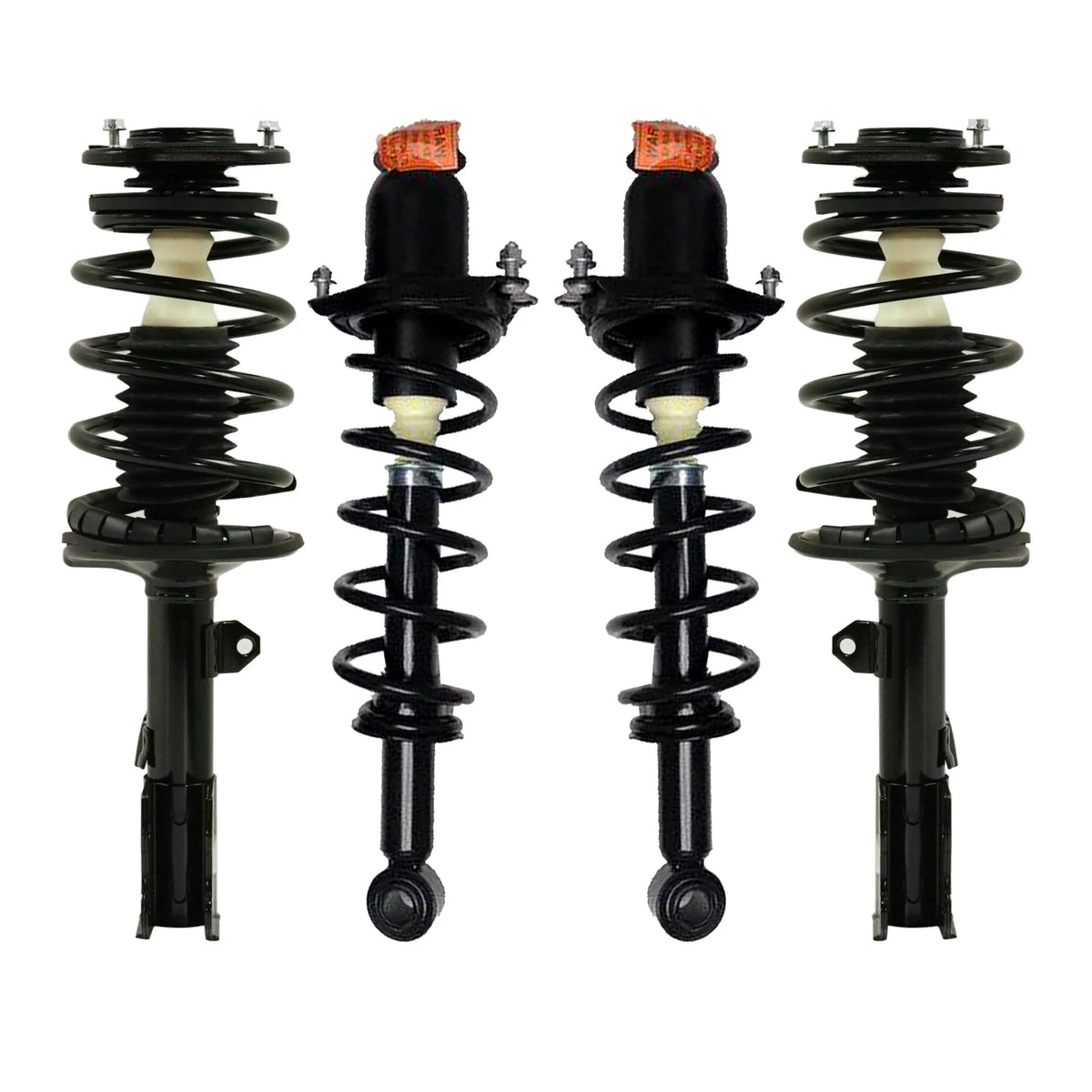 Shoxtec Full Set Complete Strut Assembly for 2004 - 2009 Toyota Prius 1.5L  Coil Spring Assembly Shock Absorber Repl. Part no. 1345378 172358 172357 11101 11102