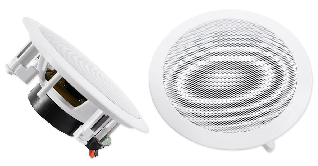 Rockville  Tube Amp/Home Theater Receiver+(8) 6.5" White Ceiling Speakers