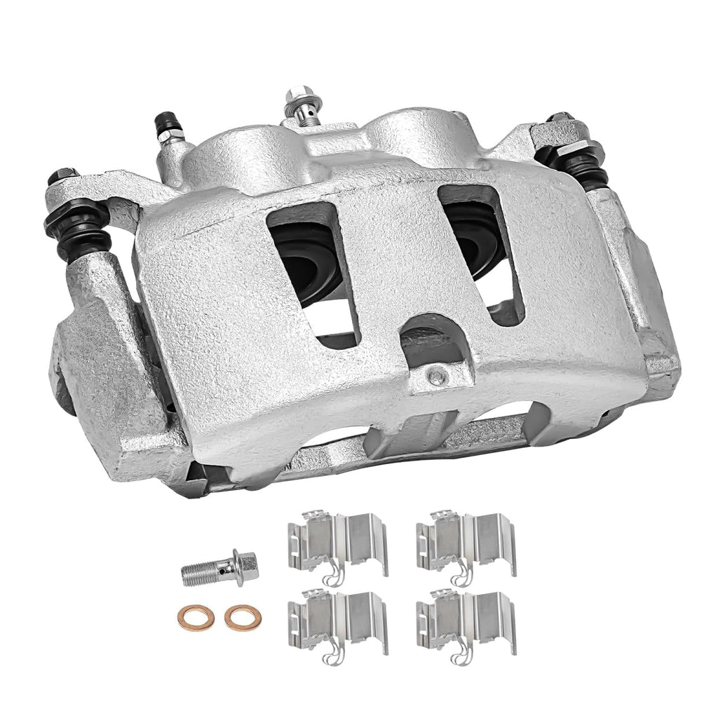 Detroit Axle - Front 2pc Brake Calipers for Chrysler Pacifica Town & Country Dodge Grand Caravan Ram / Volkswagen Routan, Disc Brake Calipers Replacement