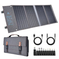 BigBlue 36W Solar Phone Charger with (20V/1.8A),  20W - and Fast Charge -,  Waterproof, Portable SunPower Solar Panel for Camping