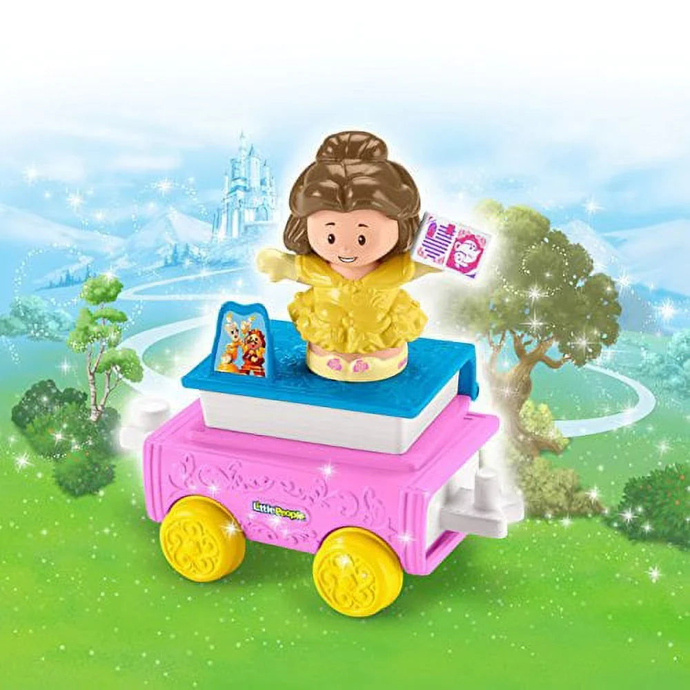 Fisher-Price Little People Disney Princess, Parade Belle & Chip' Float