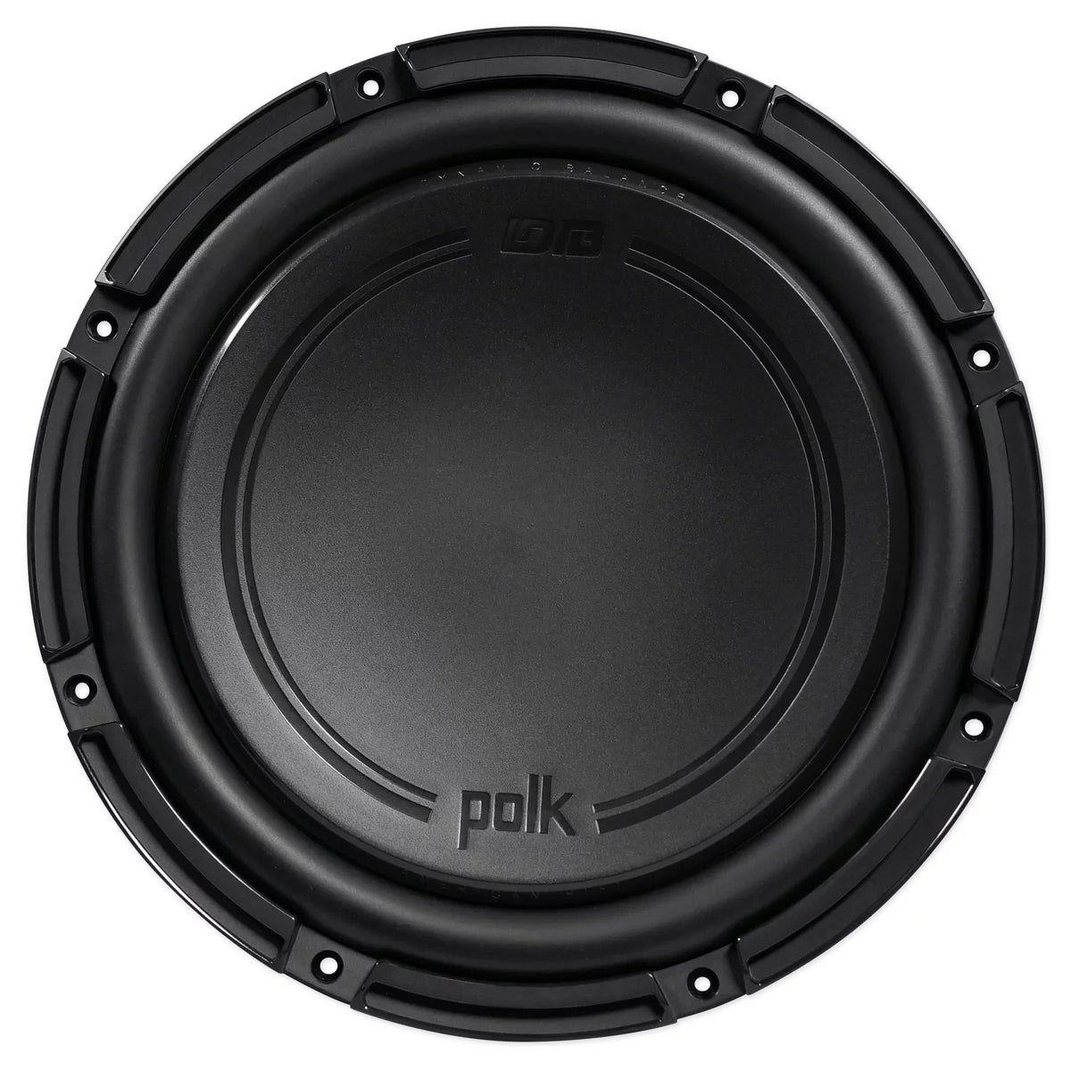 (2) Polk Audio  12” 2220 Watt Car Subwoofers+Sealed Sub Box Enclosure