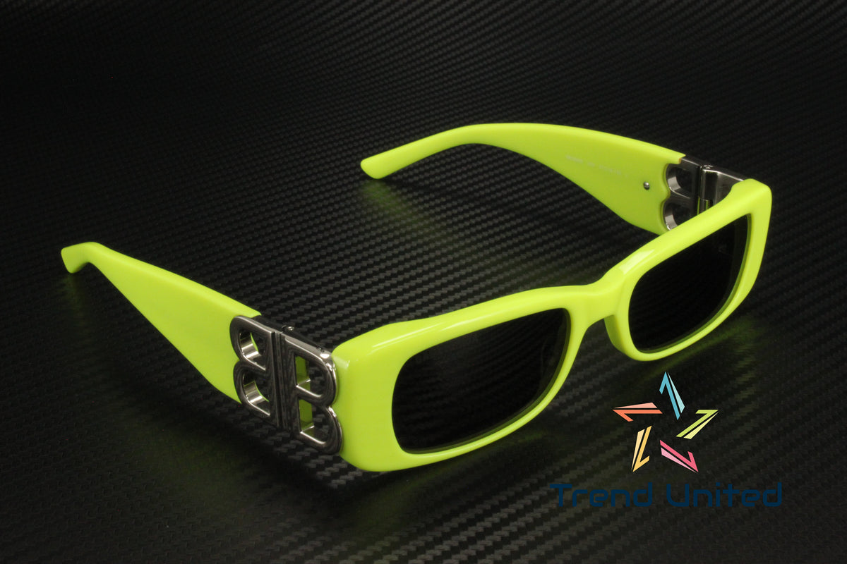 Balenciaga Grey Rectangular Ladies Sunglasses  008 51
