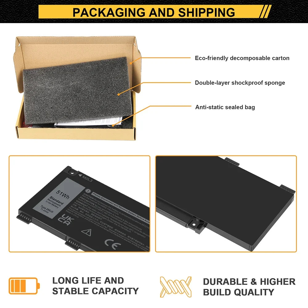 3590  5500   5505 11.4V 51WH 4255MAH -  415CG