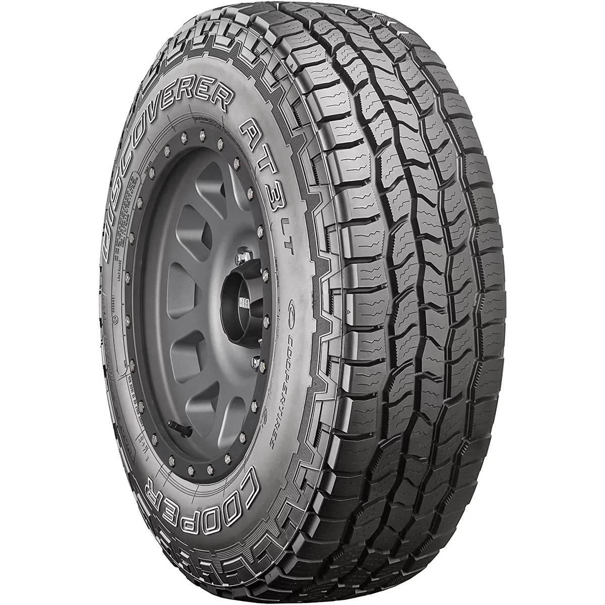 Set of 4 () Cooper Disenclosureer   245/75R17 121/118S  10 Ply / All Terrain Tires