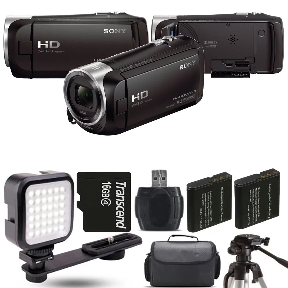 Sony -  Handycam + Extra Battery +  - 16GB Kit