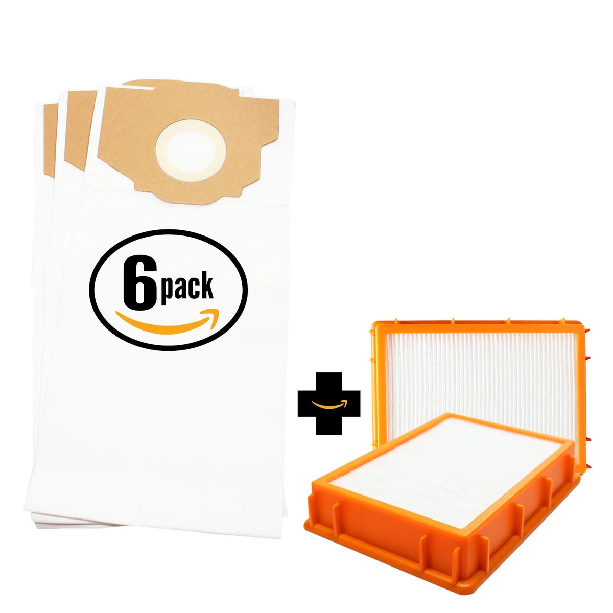 18 Replacement Eureka 4870AT Vacuum Bags & 2  Filter - Compatible Eureka Style  Vacuum Bags & -2 Filter