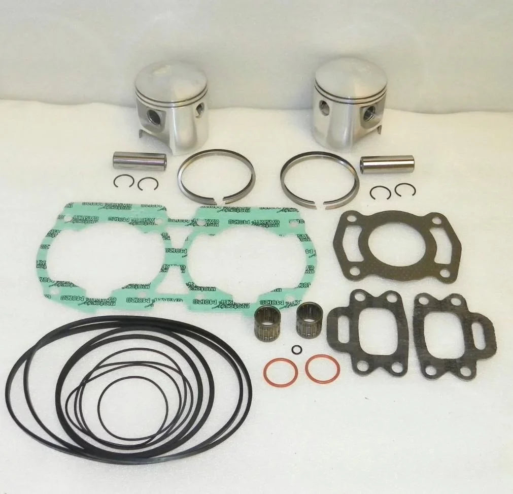 New Rebuild Kit Compatible With Standard Bore 76mm Sea-Doo  1990-1991  1992-1996  1992-1993  1992-1993  1993-1996  1993 and  1992 580CC.