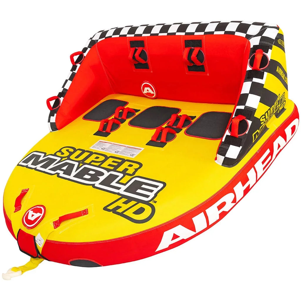 Airhead Airhead Super Mable , Red/Yellow, 3 Rider