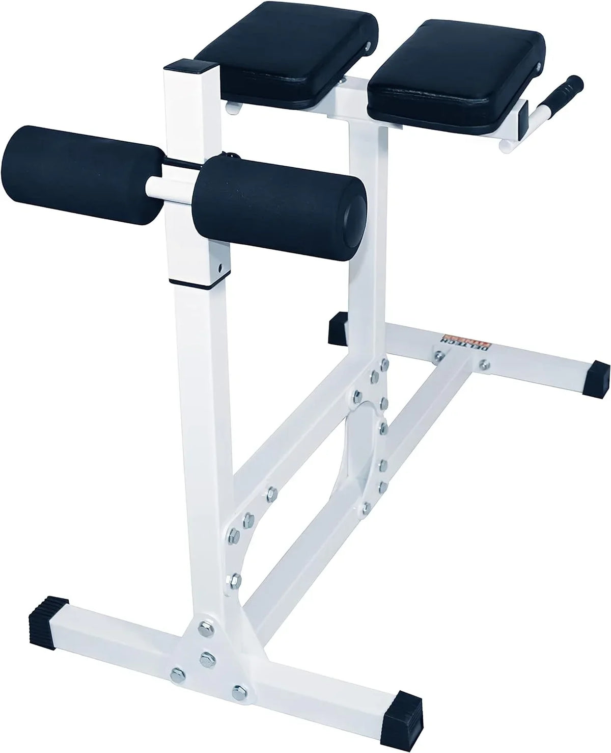 Hyperextension Bench Chair – 400  Capacity – Fully Adjustable Hyper Extension Back Exercise Fitness Station For Strength Training By