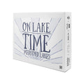 Medford Lakes, New Jersey, On Lake Time (Blue Sunburst) (1000 Piece Puzzle, Size 19x27, Challenging Jigsaw Puzzle for Adults and Family, Made in )