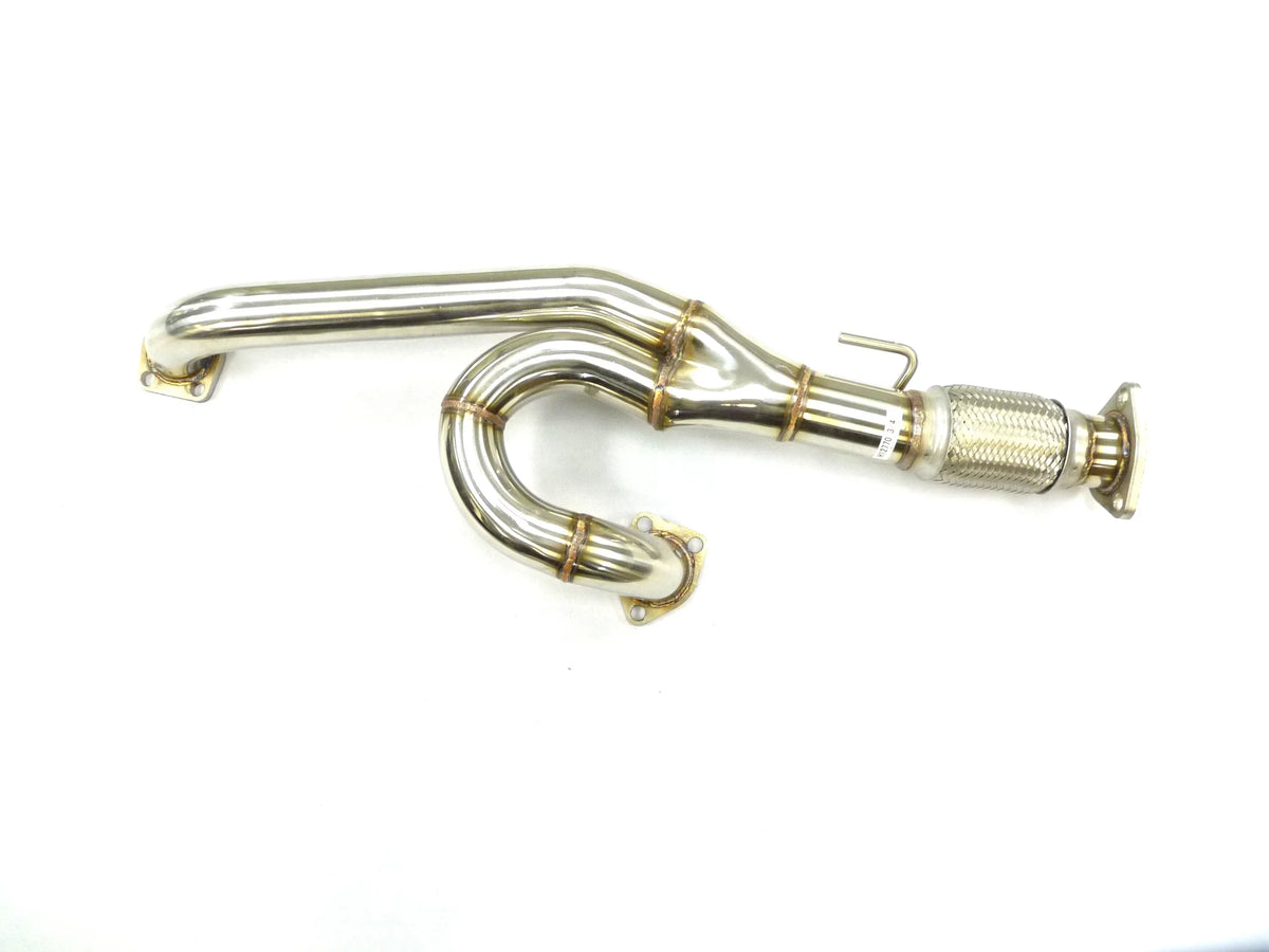 Stainless Steel Flex Pipe Fitment For 2009 thru 2014 Acura      Only  By -