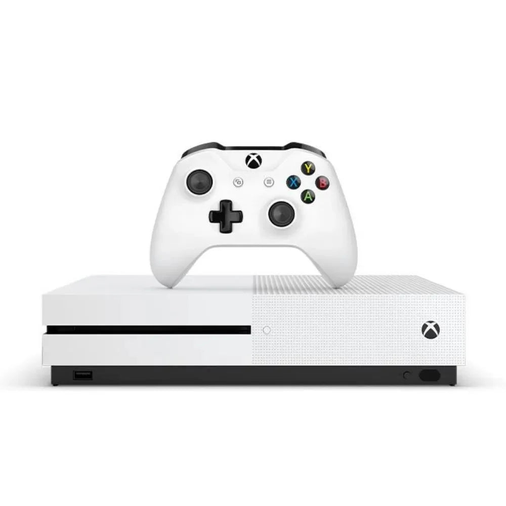 Used Xbox One  Console with Xbox One Wireless Controller 500GB - Columbia, White