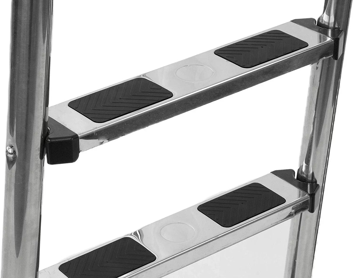 Aqua Select 3 - Step Swimming Pool Ladder With Stainless Steel Steps