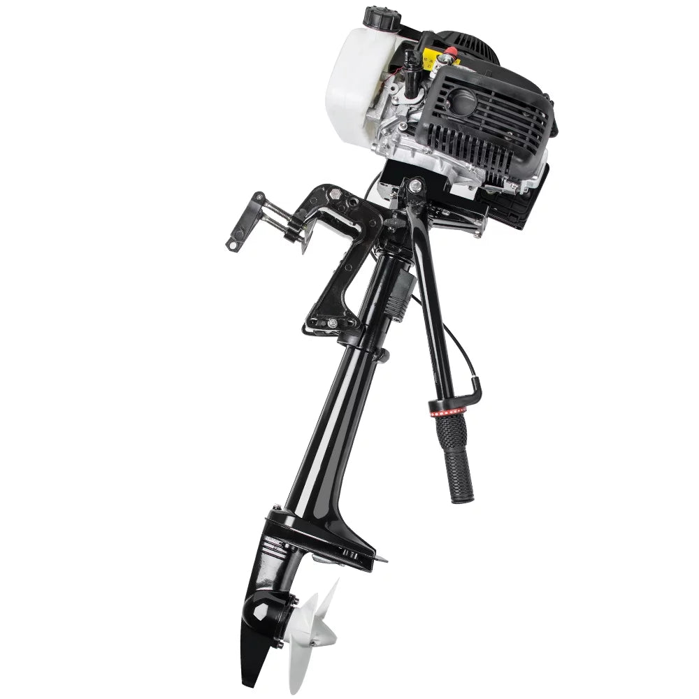 4 Stroke 3.6  Outboard Motor 55CC Boat Engine With Air Cooling System