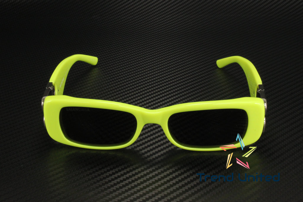 Balenciaga Grey Rectangular Ladies Sunglasses  008 51