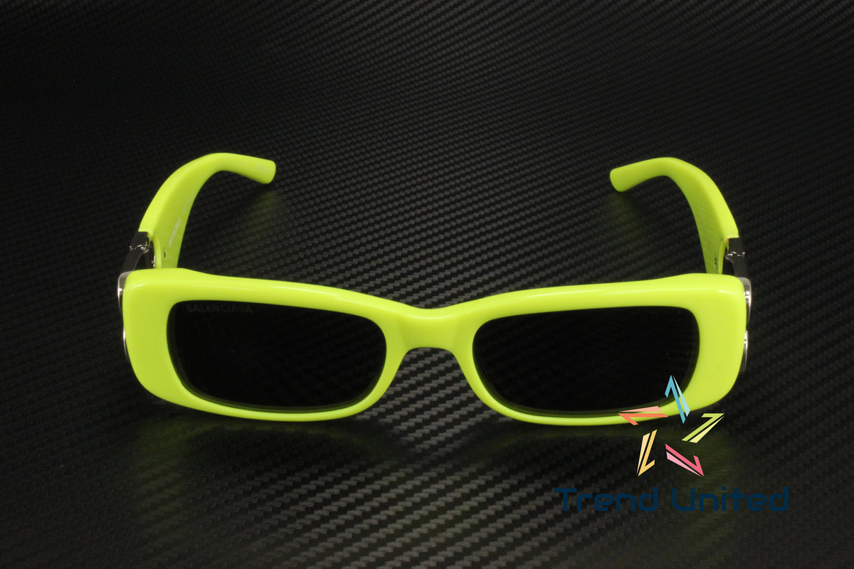 Balenciaga Grey Rectangular Ladies Sunglasses  008 51
