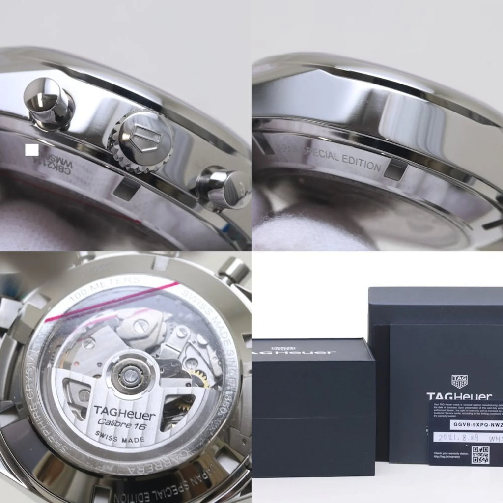 Pre-Owned   Carrera Chronograph Blue Edition . Stainless Steel Men's 39307 (Good)