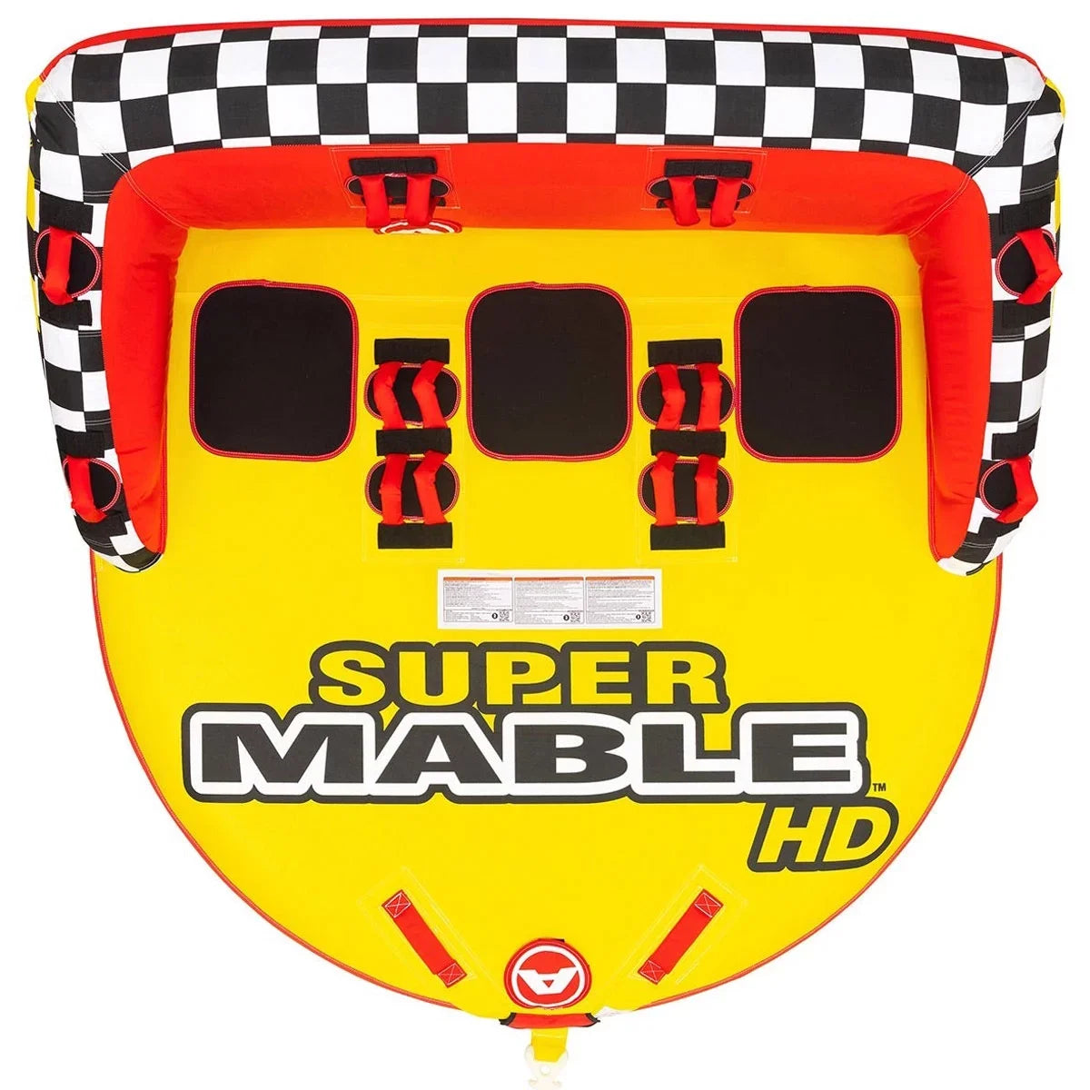 Airhead Airhead Super Mable , Red/Yellow, 3 Rider