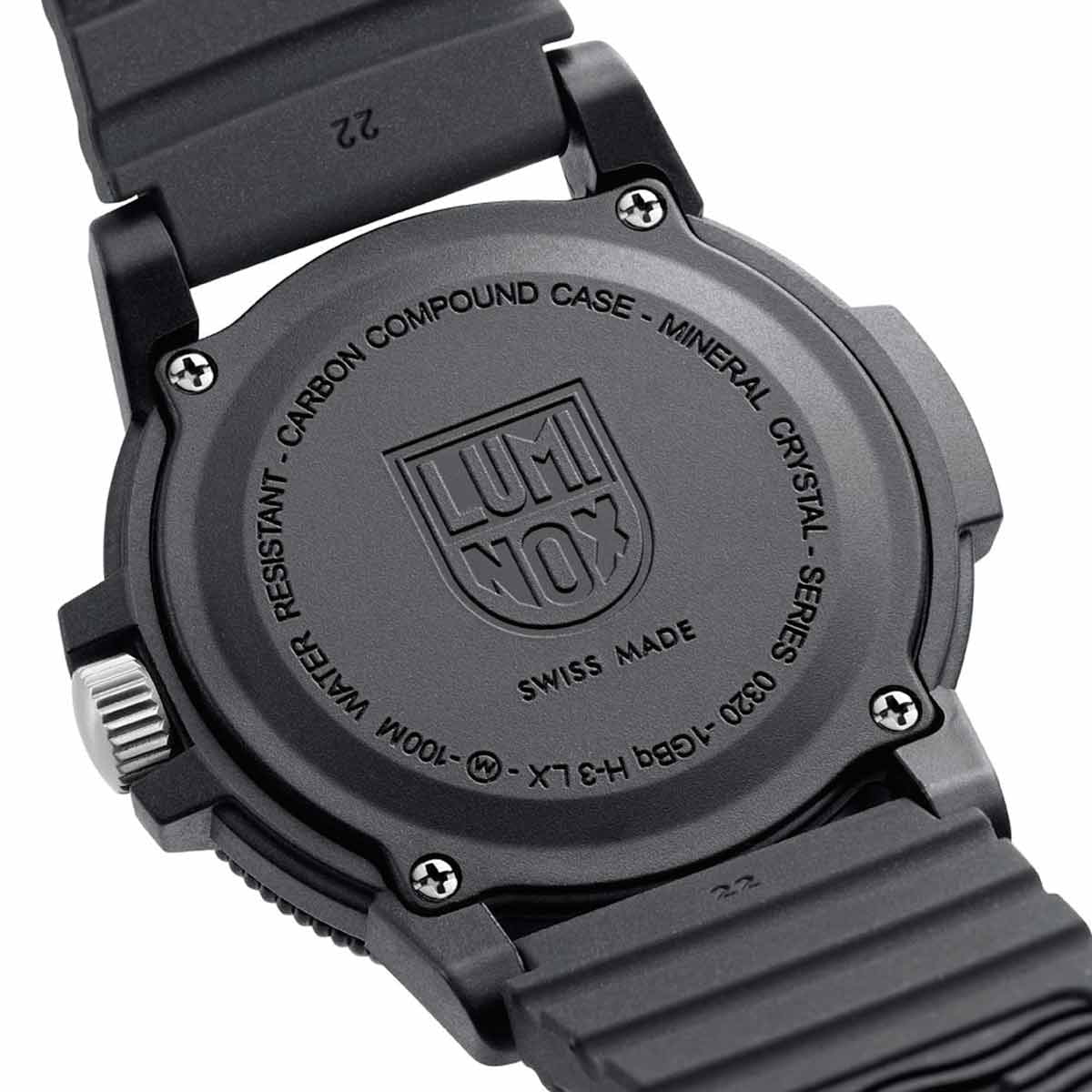 Luminox 0321. Sea Turtle Giant 0320 Men's Black Band Watch