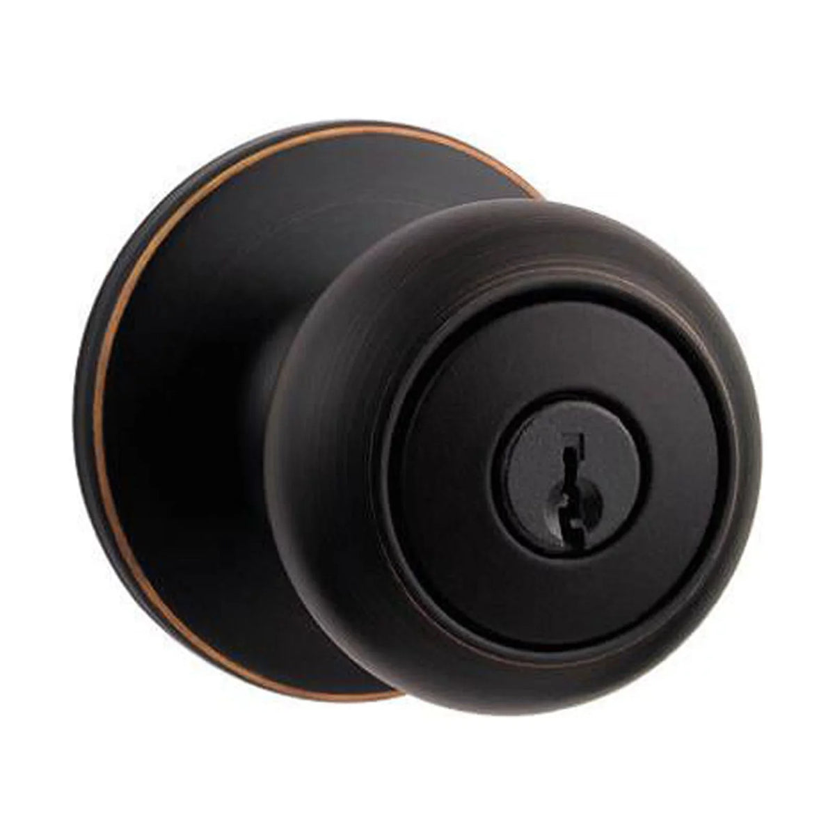 Kwikset 400CV 11P     Security Cove Entry Lockset, Venetian Bronze - Quantity 1
