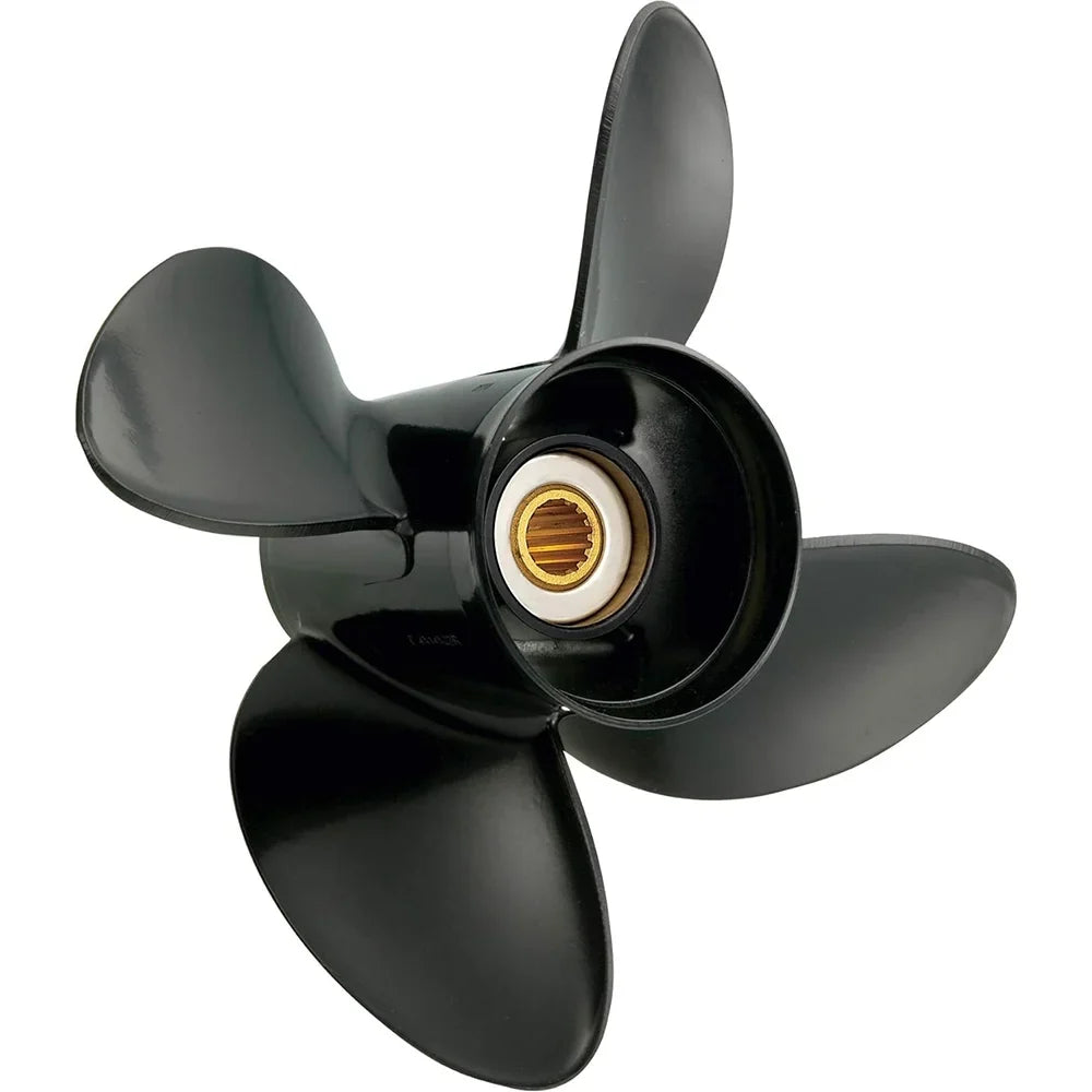 New Aluminum Propeller Compatible With 50-140Hp Yamaha  4-Cyc. High Thrust 15 Spline 50 60 Vmax Sho 115 2012 2013 2014 2015 2016 2017 2018 2019 2020 2021 By Part Number 3413-128-17