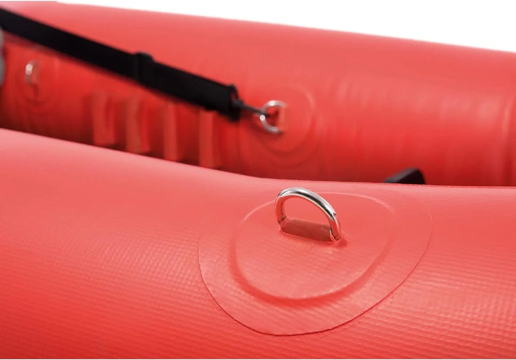 Excursion Pro Inflatable Kayak Series: Includes Deluxe 86in Kayak Paddles and High-Output Pump – SuperTough  – Adjustable Bucket Seat – Fishing Rod Holders – Grab Handles