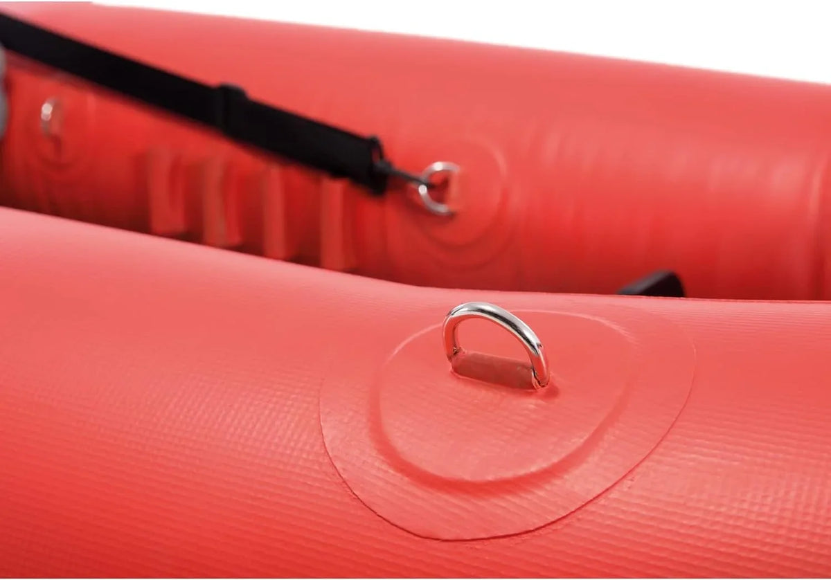 Excursion Pro Inflatable Kayak Series: Includes Deluxe 86in Kayak Paddles and High-Output Pump – SuperTough  – Adjustable Bucket Seat – Fishing Rod Holders – Grab Handles