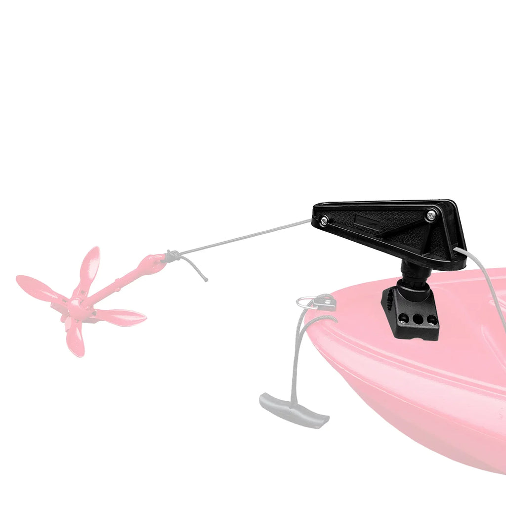 Portable Anchor Lock with Release System Side Deck Mount for Kayaks Canoe Small Boat Fishing
