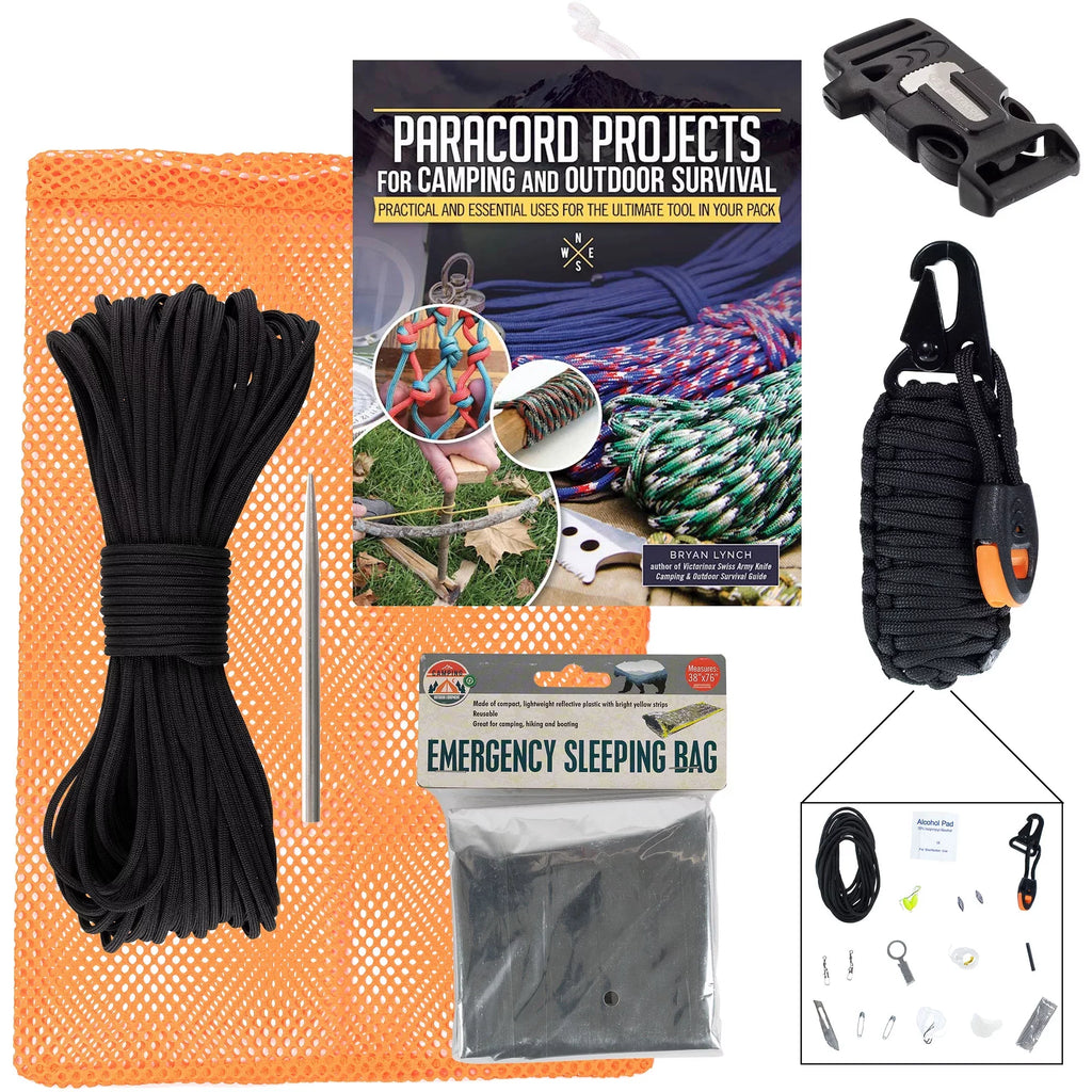 Paracord Planet Adventure Multi-Functional Emergency Survival Safety Kit