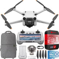 Mini 3 Pro Camera Drone Quadcopter +  Smart Remote Control (With Screen), 4K/60fps Video, 48MP Photo, 34min Flight Time, 3 Directional Obstacle Sensing Bundle w/ Deco Gear Backpack &Accessories