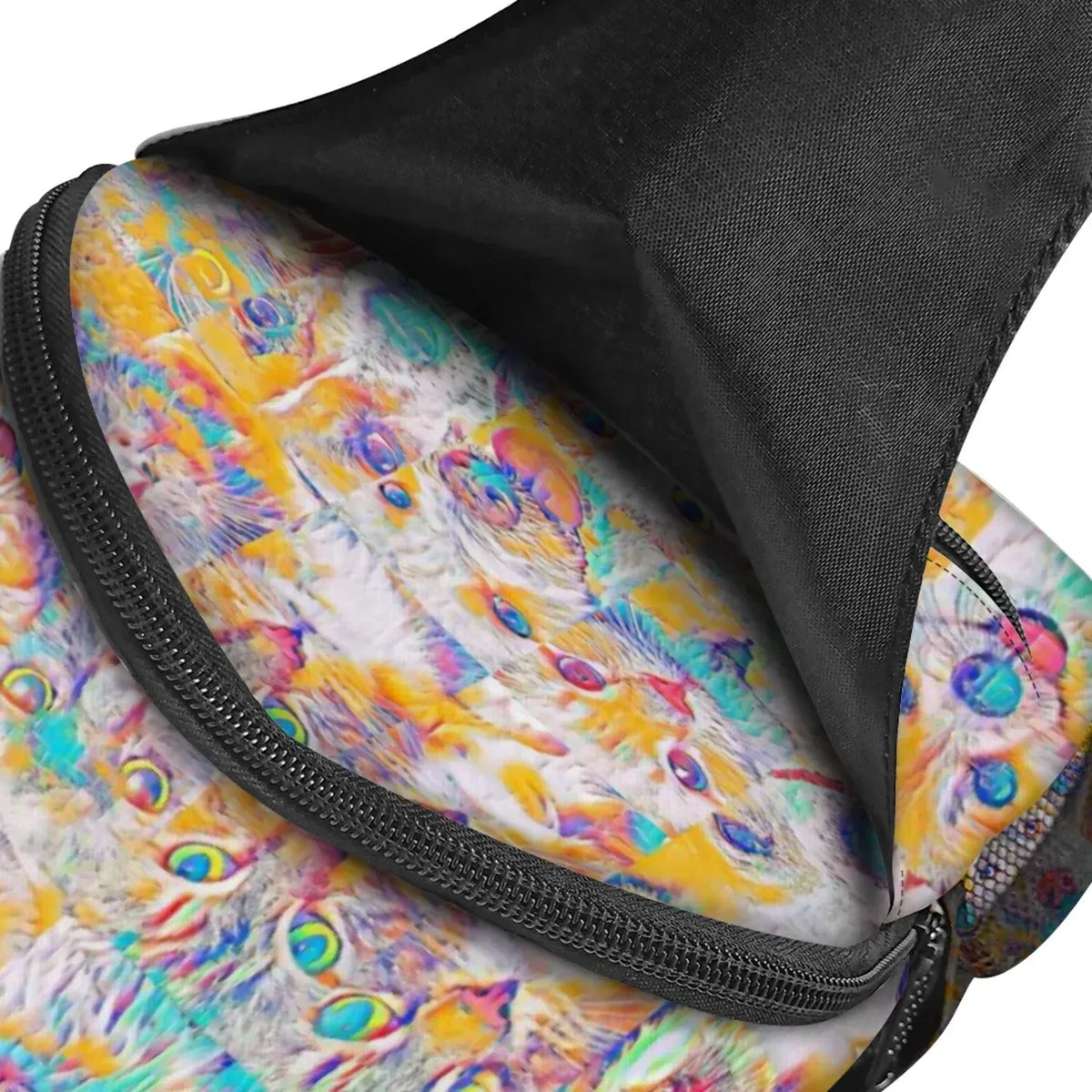 Crossbody Bag - Club 99 - (Turquoise/Orange/Cream) - Unisex - All Ages - The Merch by  Visual Arts