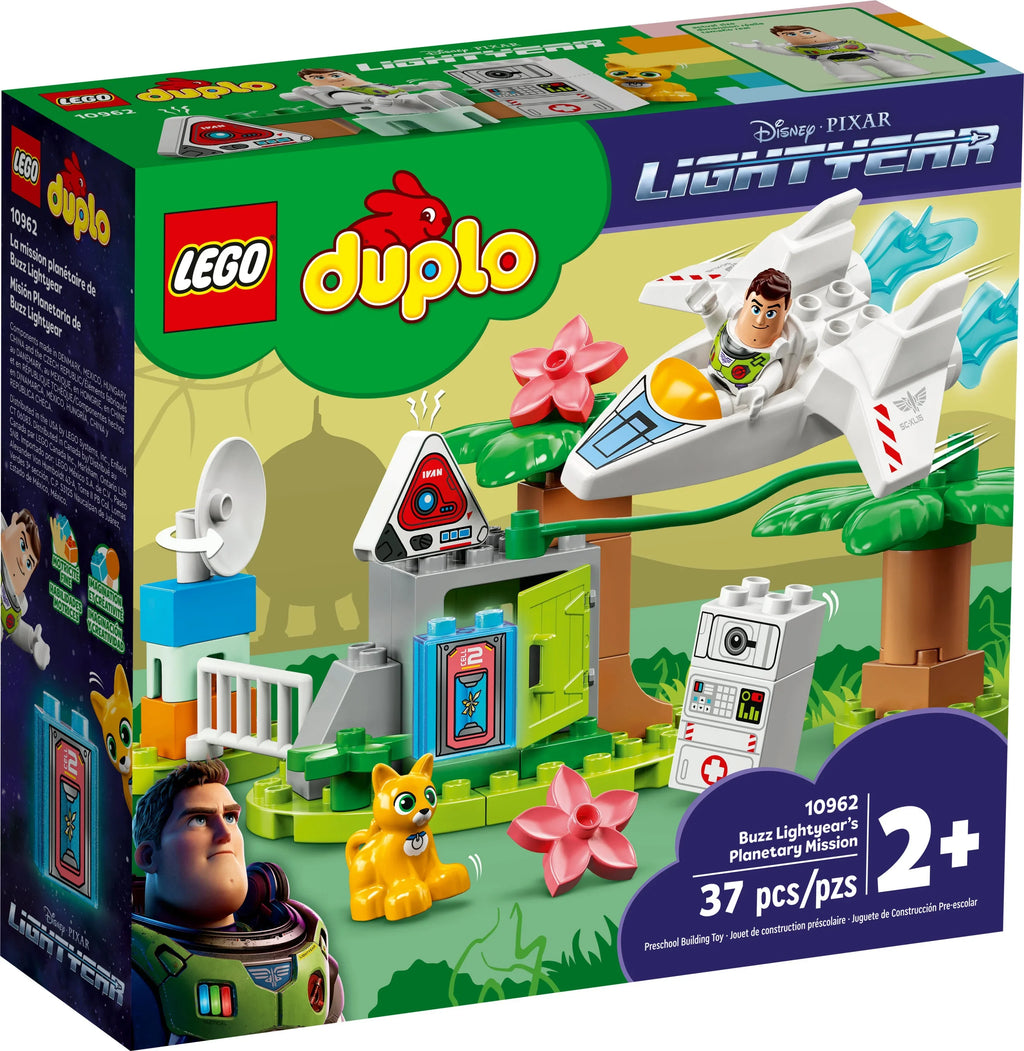 Disney and Pixar Buzz Lightyear’s Planetary Mission 10962, Space Toys for Toddlers, Boys & Girls 2 Plus Years Old with Spaceship & Robot Figure