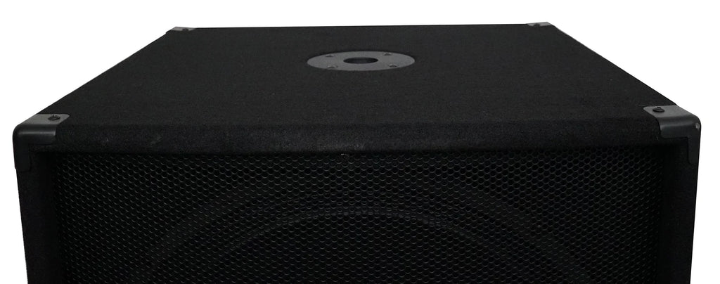 Rockville  18" 1000 Watt Passive 4-Ohm Pro  Subwoofer + Steel Casters