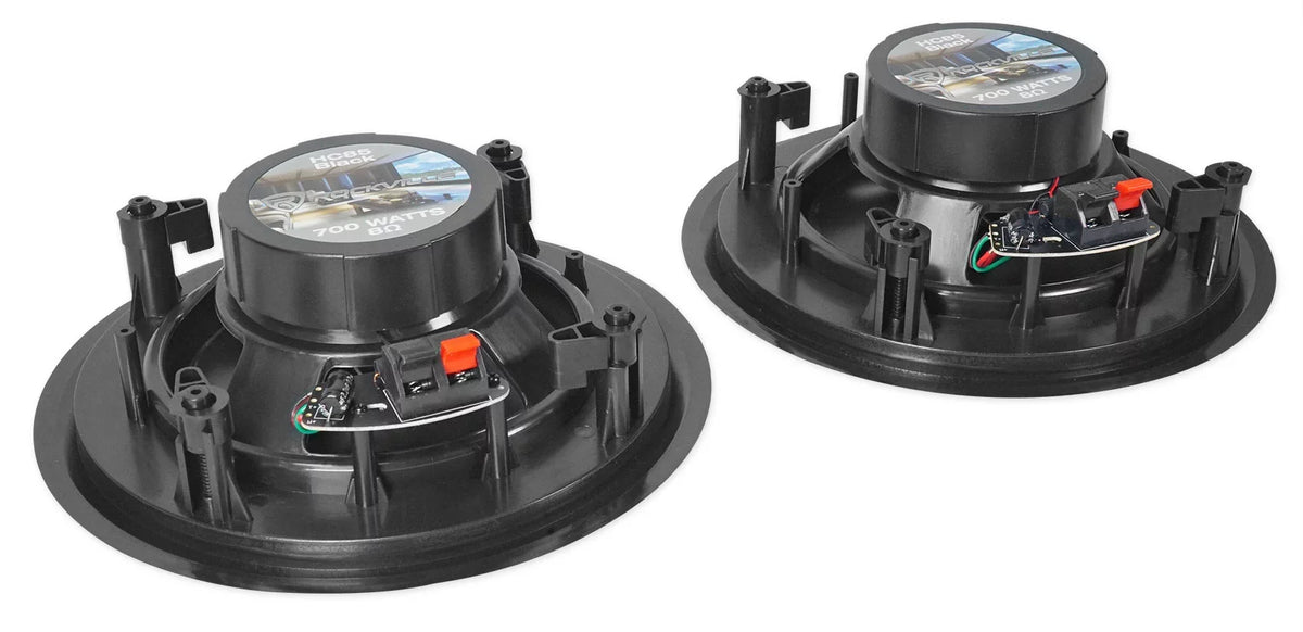 Rockville   Multi Room Home Receiver+6) Ceiling+2) Black Wall Speakers