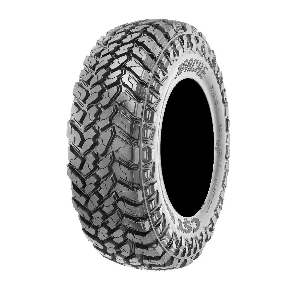 MetalFX Delta 15" Wheels Black 30" Apache Tires Polaris   1000 /   / Ranger  900/1000