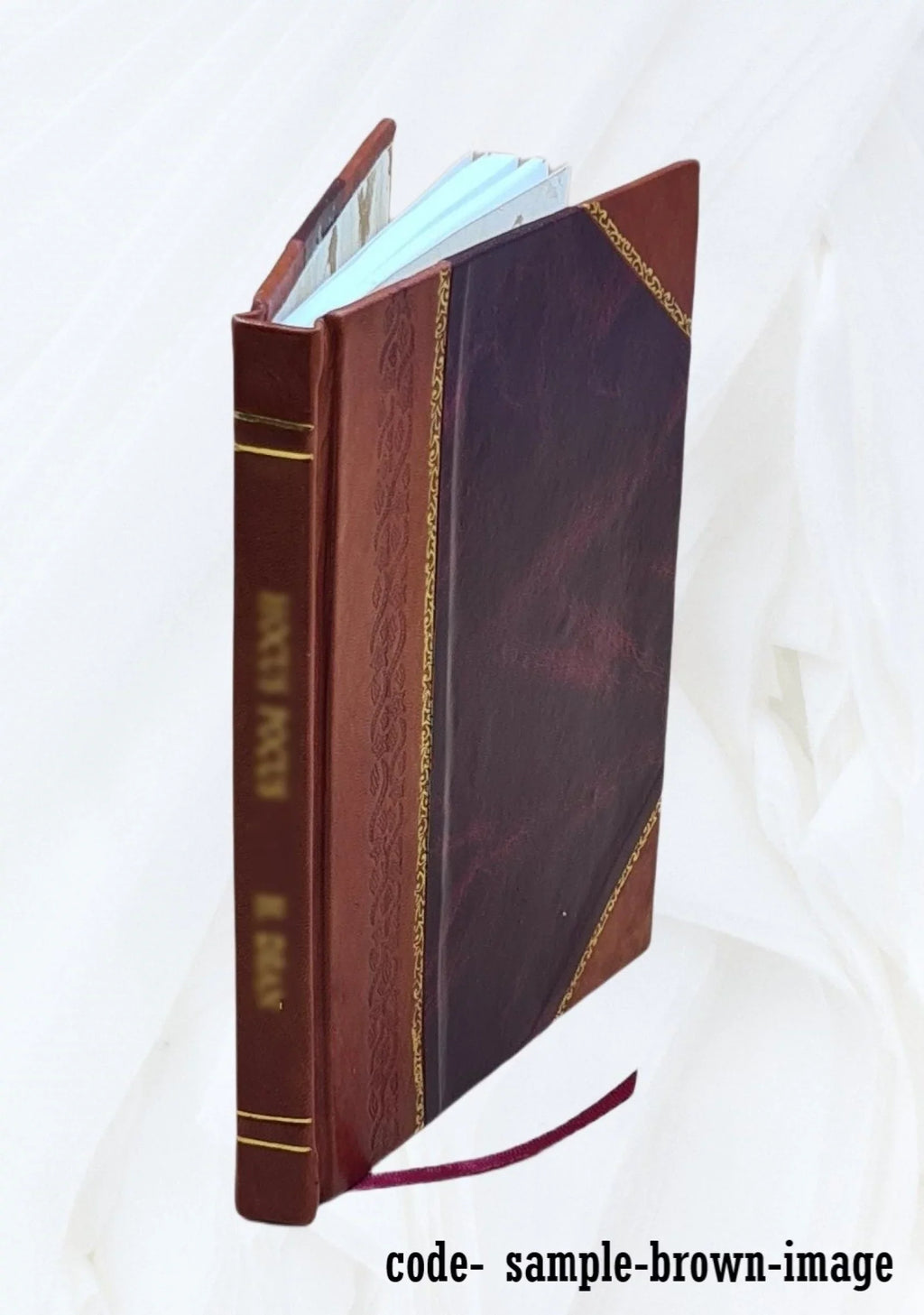figli di Edoardo 4. dramma storico in tre atti di Casimiro Delavigne 1839 [Leather Bound]