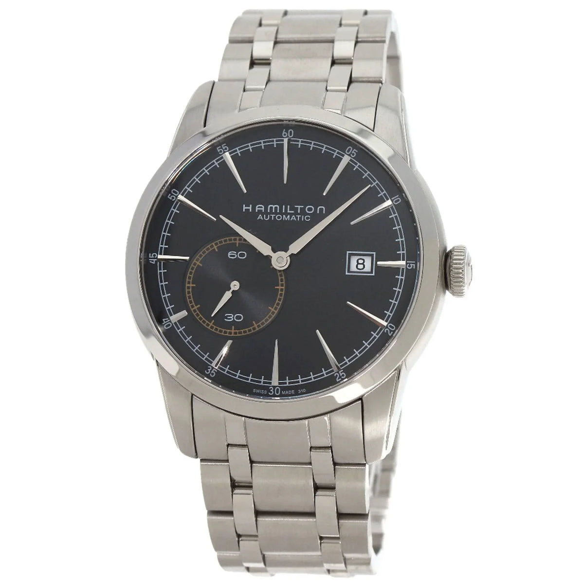 Pre-Owned Hamilton  American Classic Railroad Watch Stainless Steel  Men's  (Good)
