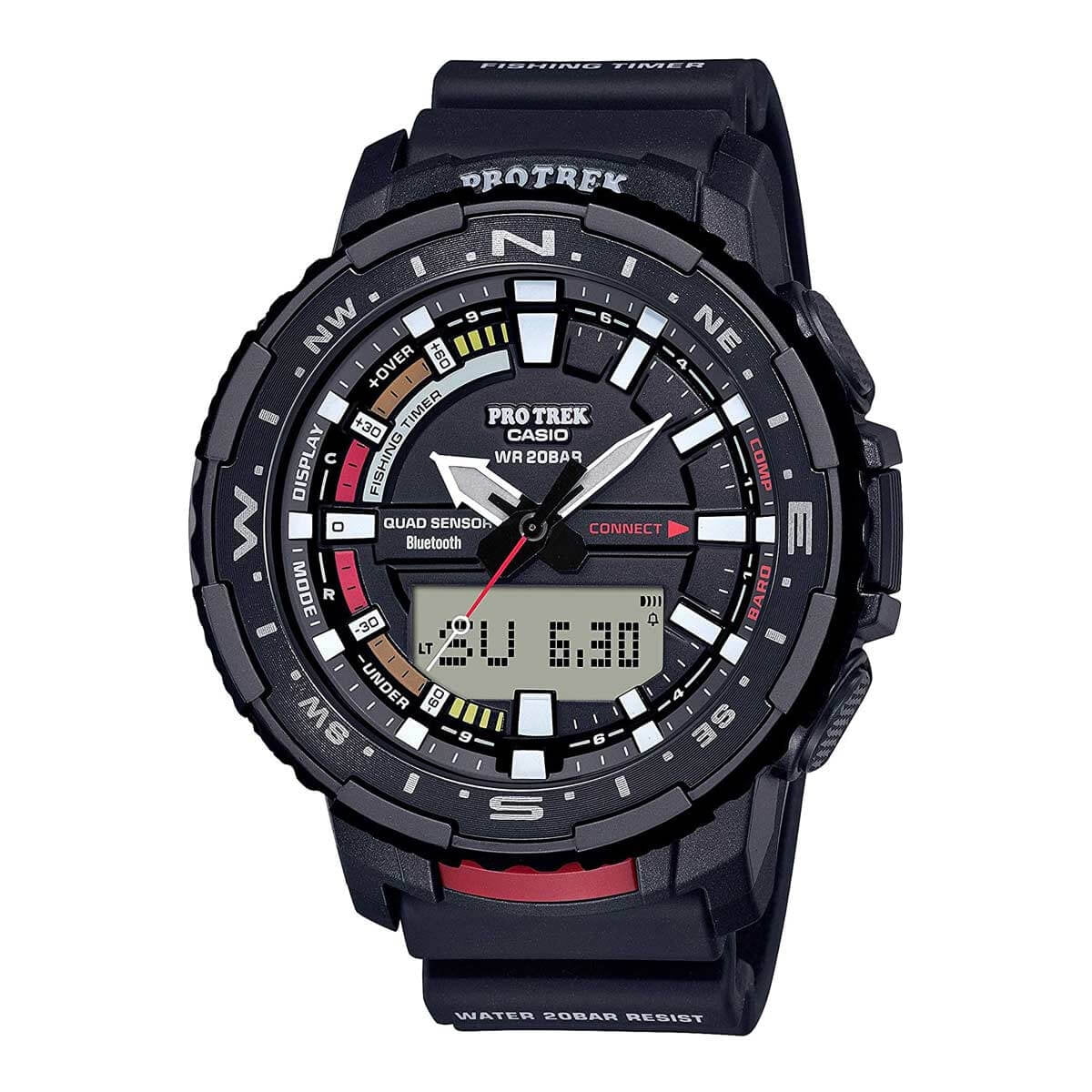 Casio -1 Men's Pro Trek Ana-Digi Dial Resin Strap Watch