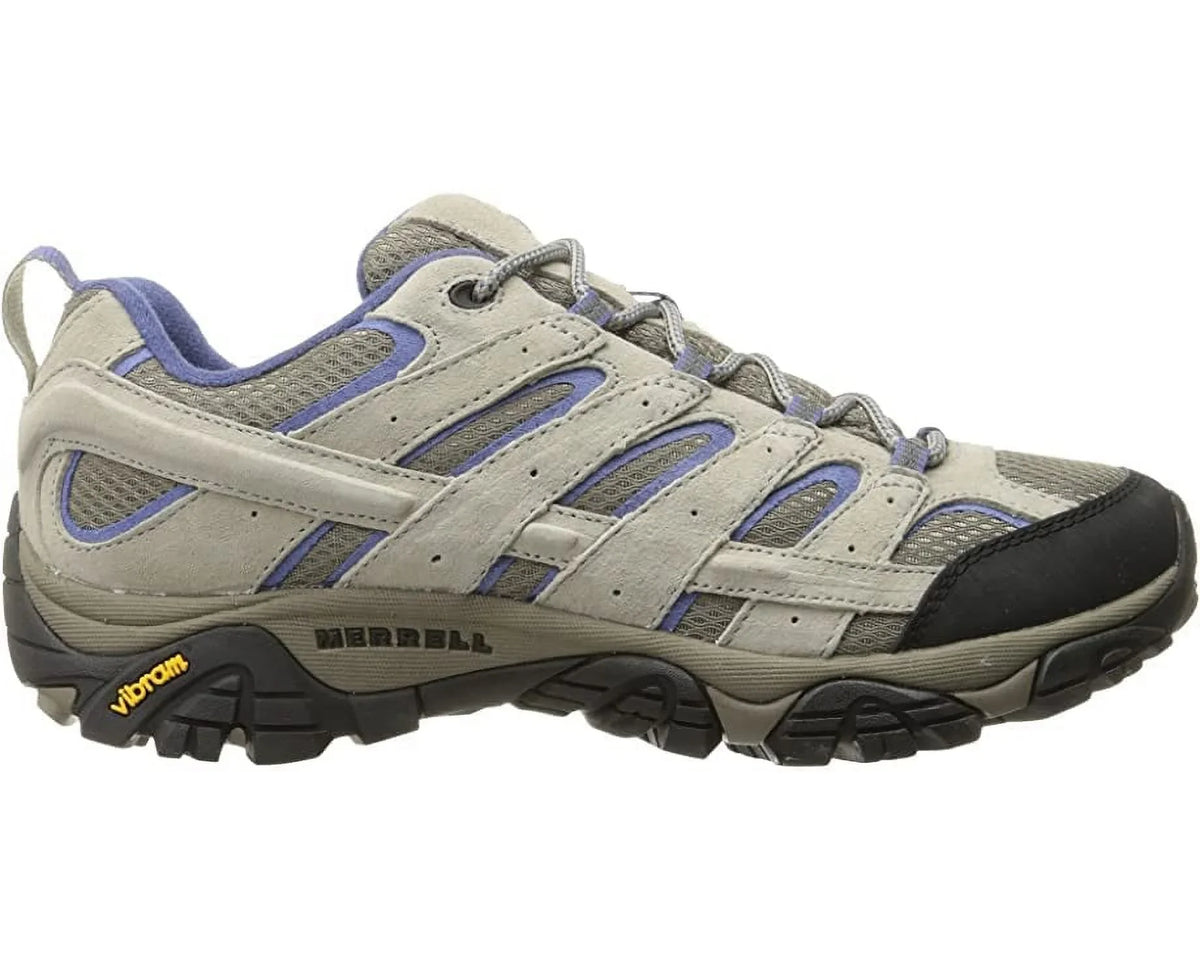 Merrell  Womens Hiking Boots Moab 3 Aluminum/Marlin  Size 6.5